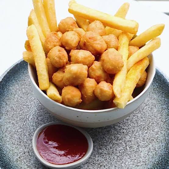 Chicken Pops & Chips